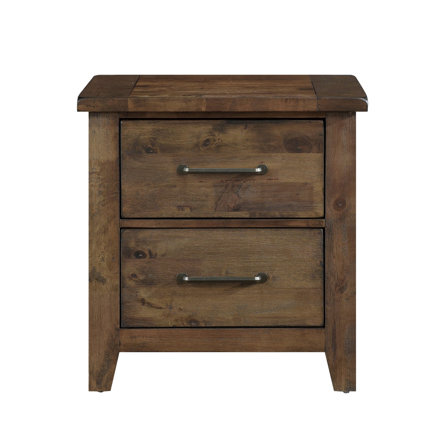 Homelegance Nightstand Jerrick Burnished Brown 1957-4