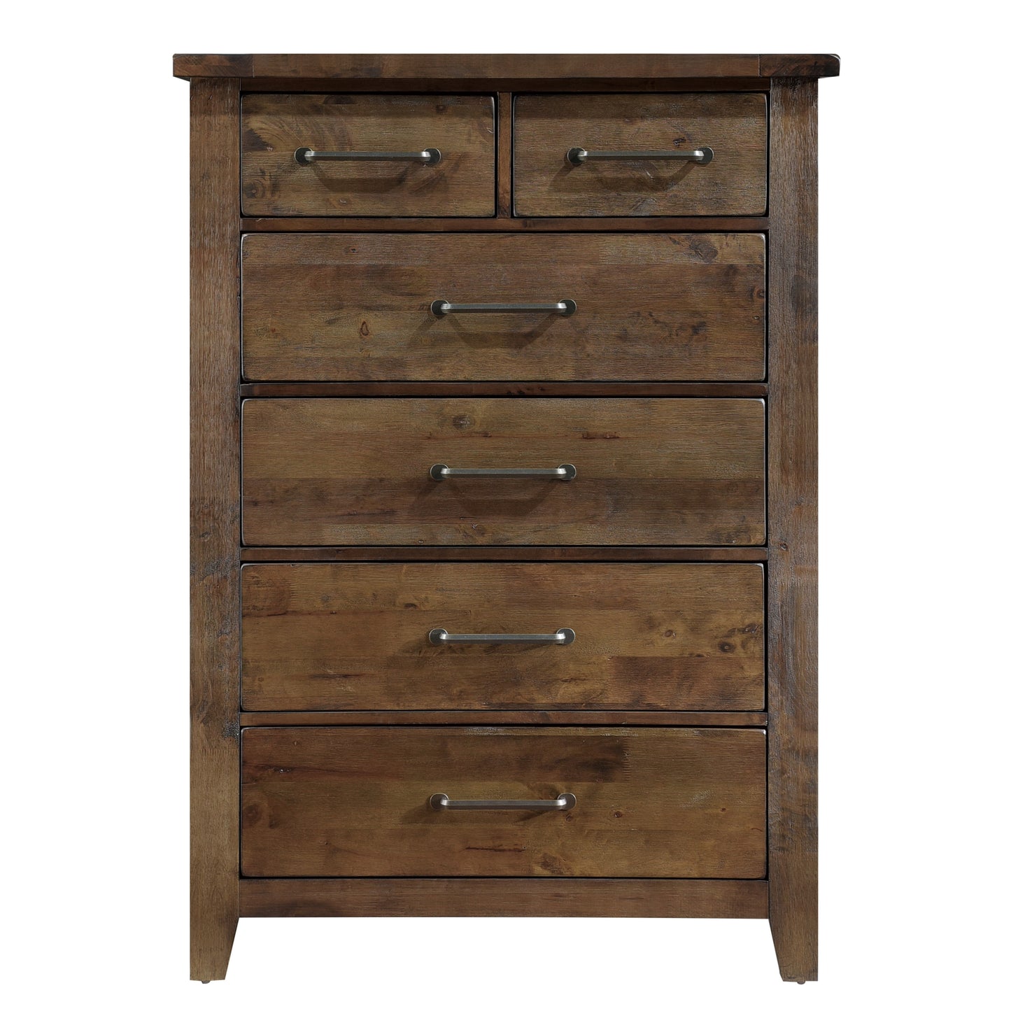 Homelegance Chest Jerrick Burnished Brown Timeless Design with Ample Storage 1957-9