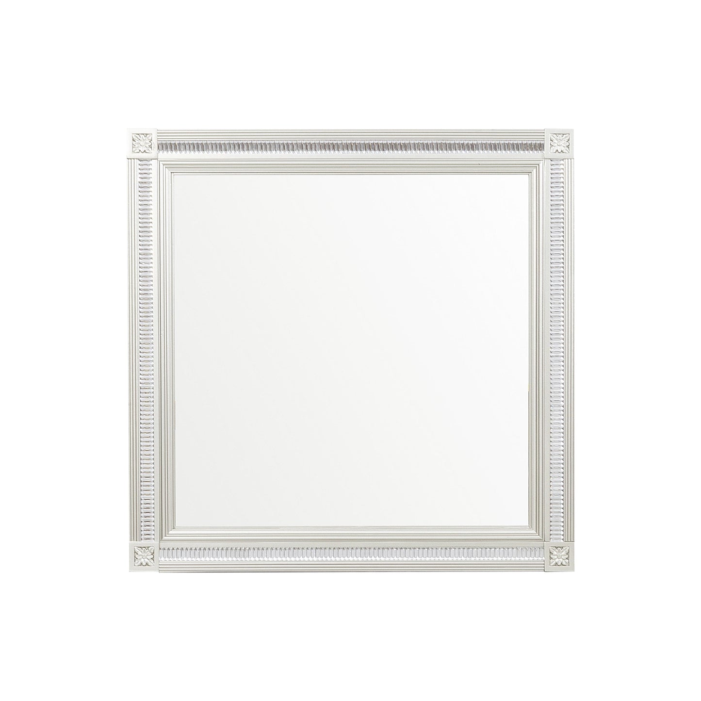 Homelegance Bevelle Dresser Mirror Silver Finish 1958-6