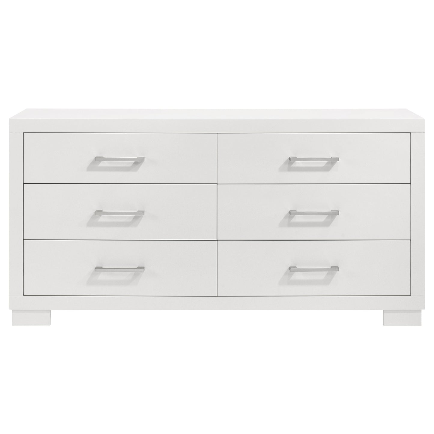 Jessica 6-drawer Dresser Cream White