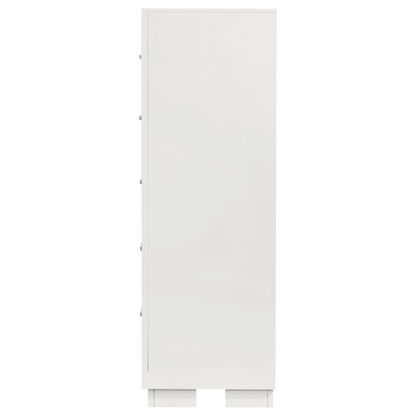 Jessica 5-drawer Bedroom Chest Cream White