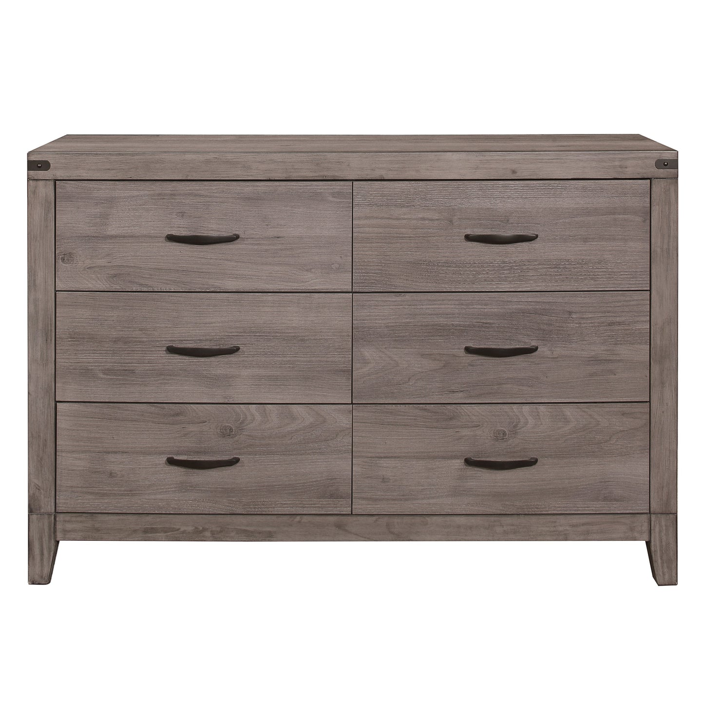 Homelegance Dresser Woodrow Brownish Gray Finish with Industrial Elegance 2042-5