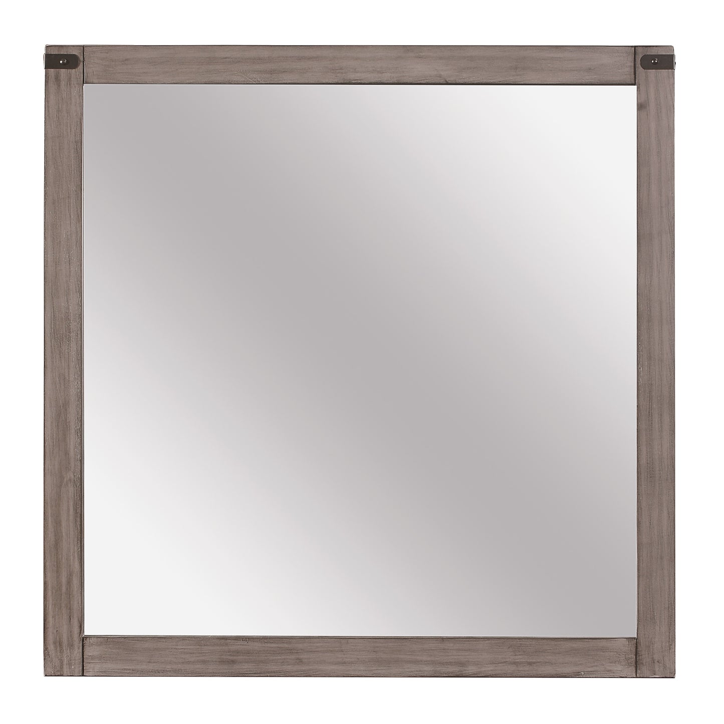 Homelegance Woodrow Dresser Mirror in Brownish Gray Finish 2042-6