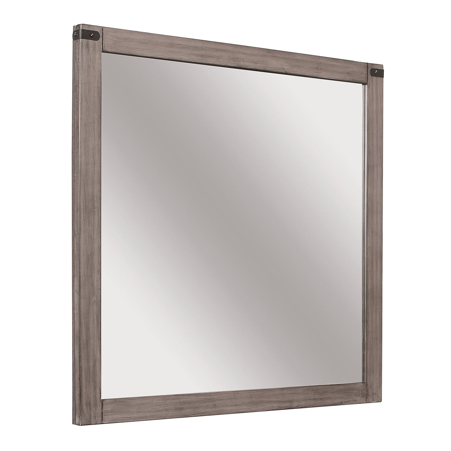 Homelegance Woodrow Dresser Mirror in Brownish Gray Finish 2042-6