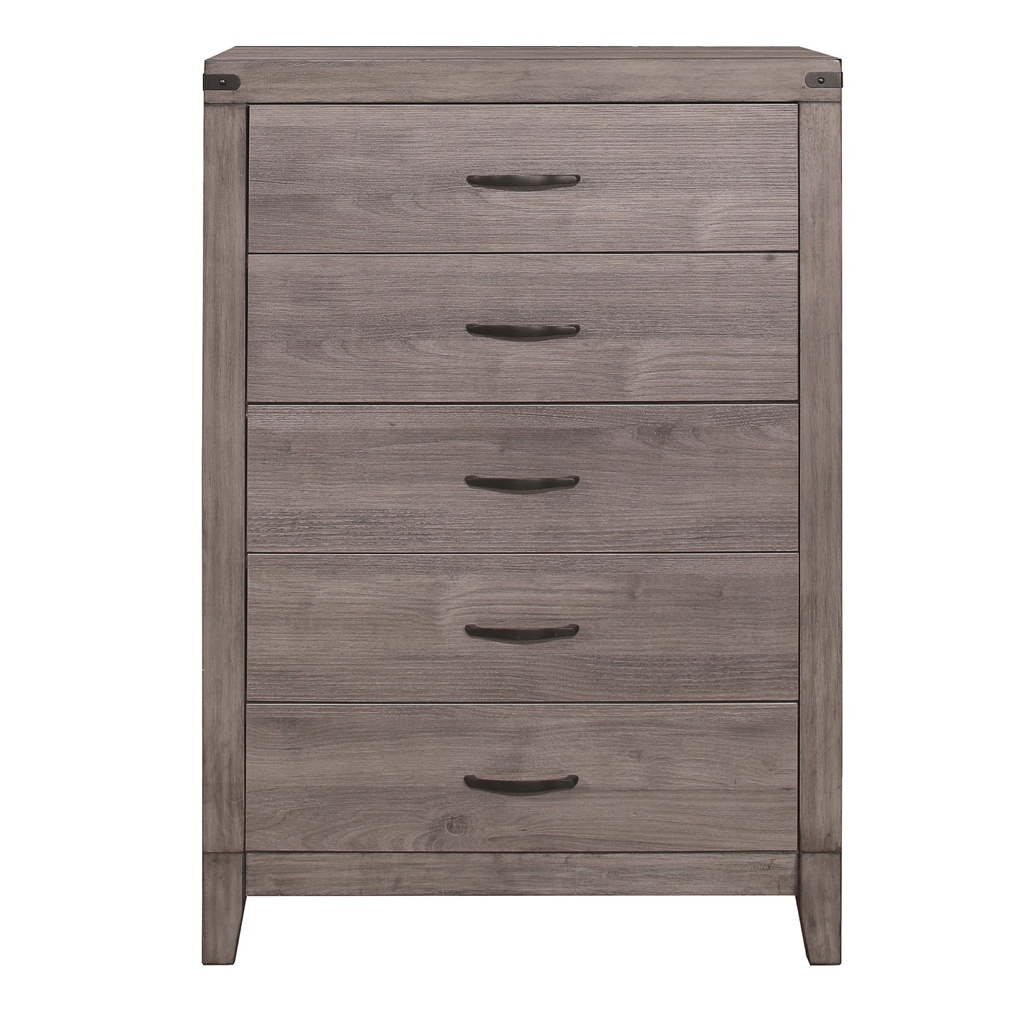 Homelegance Chest Brownish Gray Woodrow Elegant Design with 5 Drawers 2042-9