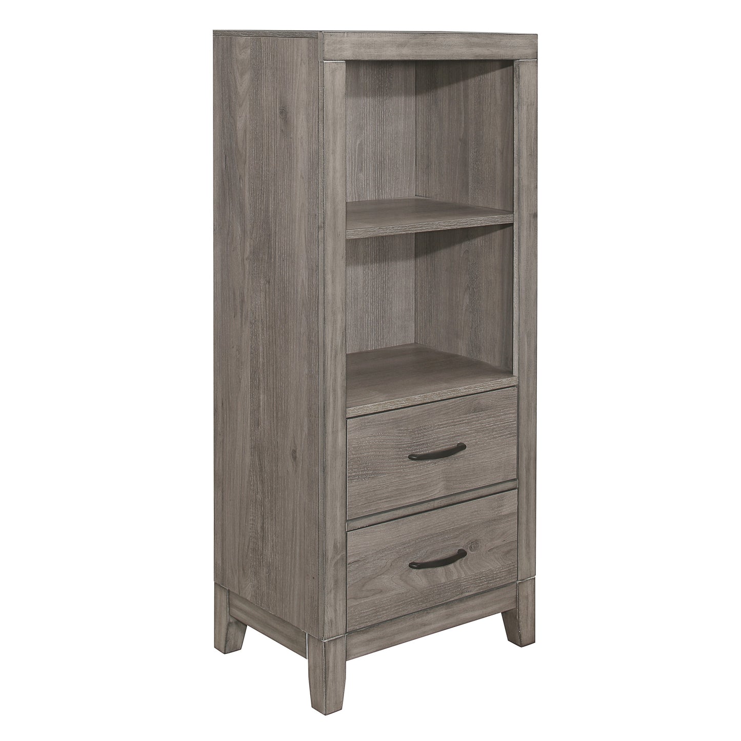 Homelegance Nightstand Woodrow Brownish Gray Finish 2042NB-10