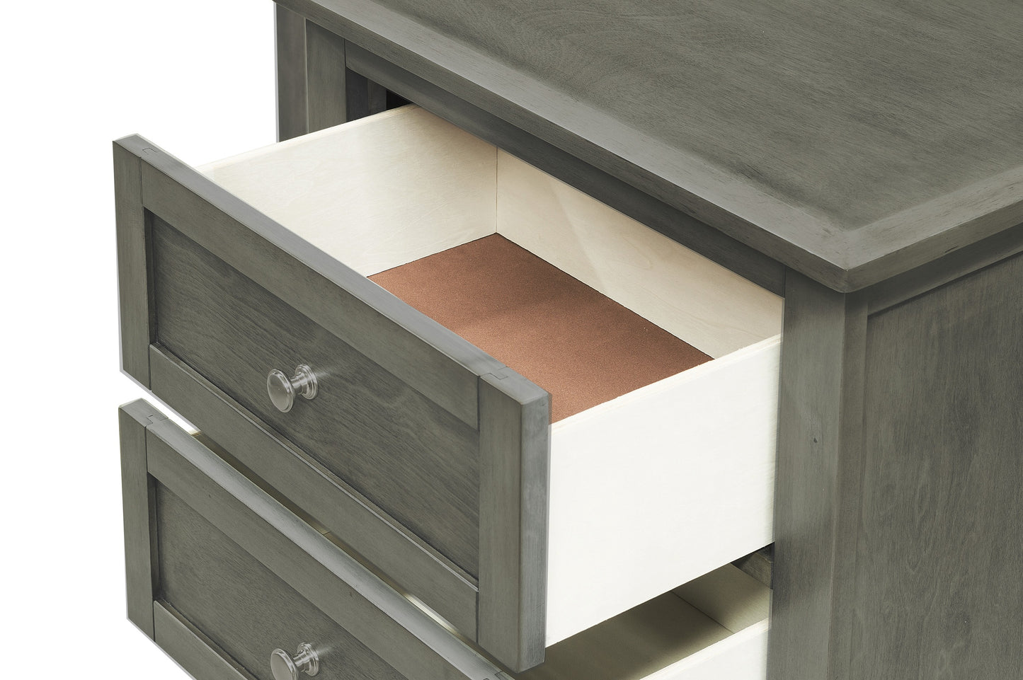 Homelegance Garcia Nightstand Cool Gray Finish 2046-4