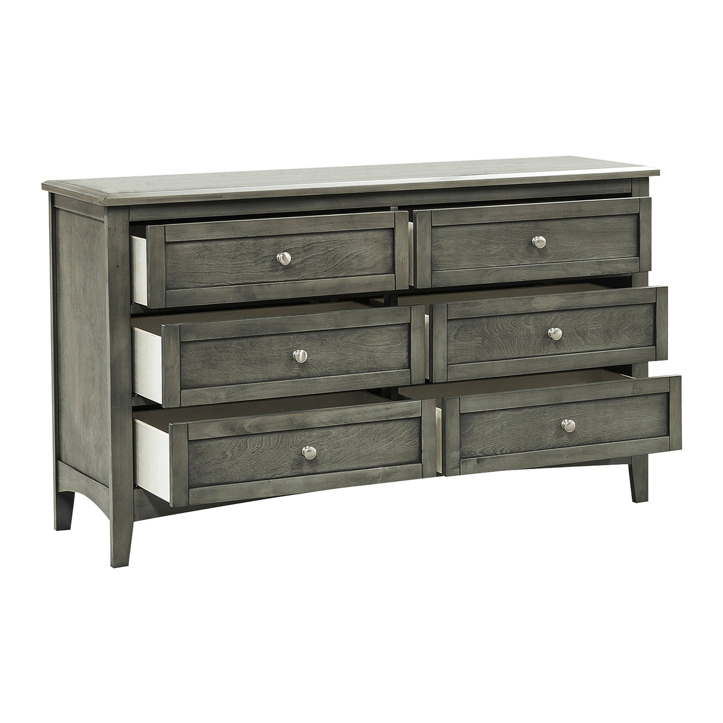 Homelegance Dresser Garcia Gray Finish Elegant Storage Solution 2046-5