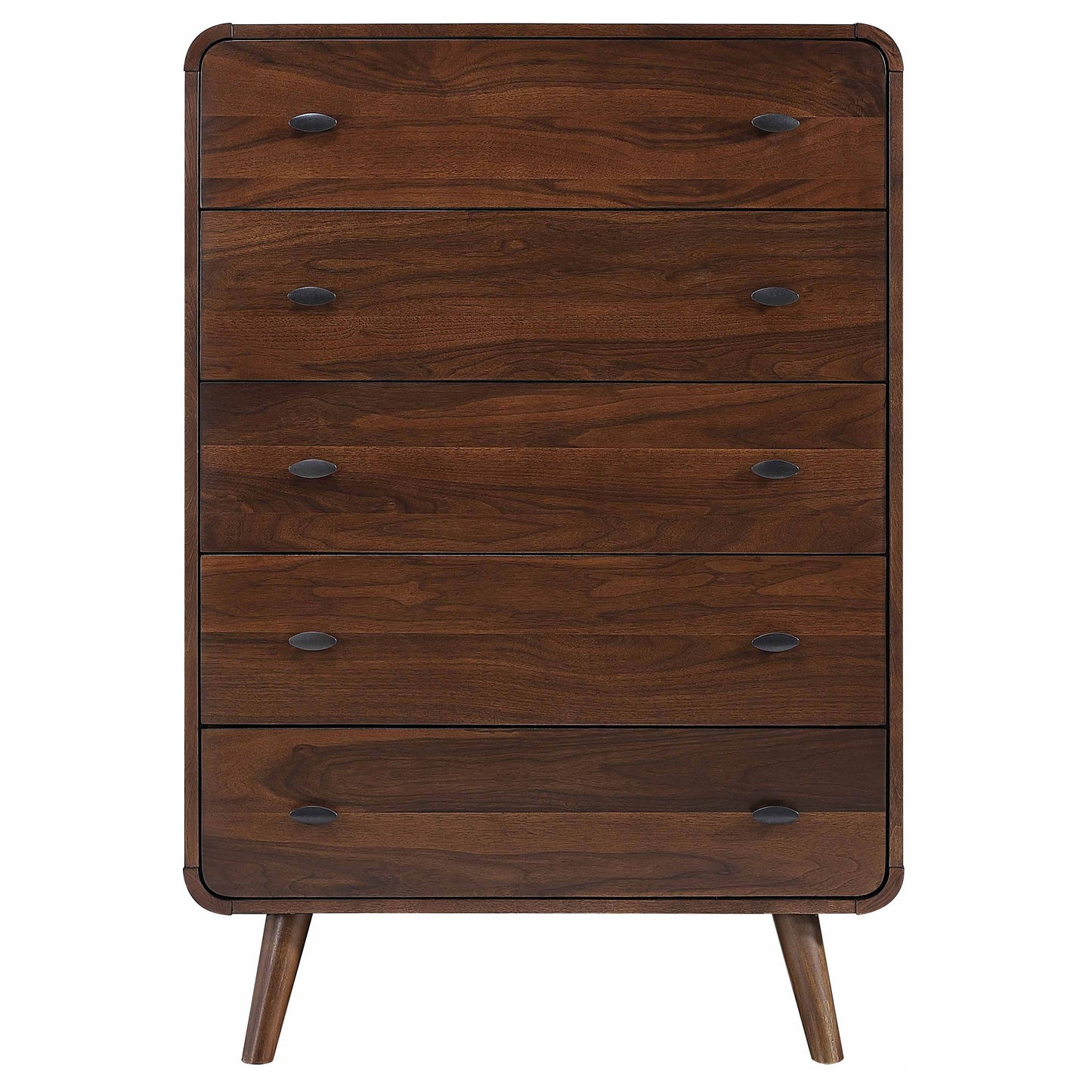 Robyn 5-drawer Bedroom Chest Dark Walnut