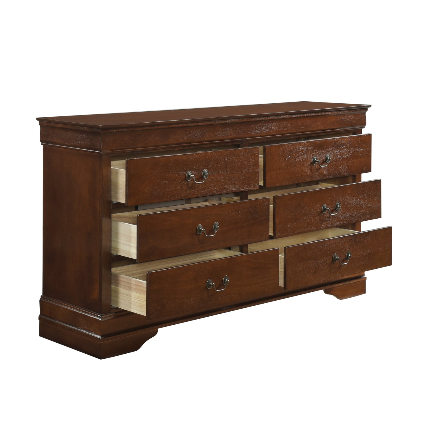 Homelegance Mayville Dresser Brown Cherry Finish 2147-5