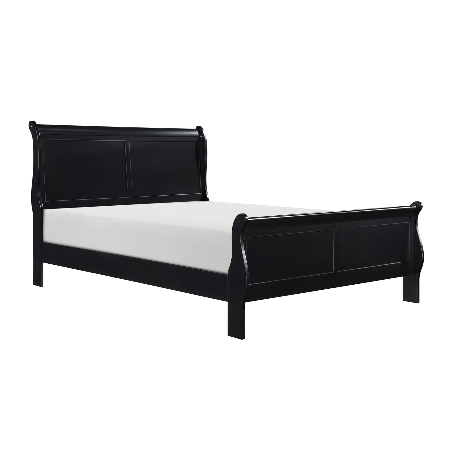 Homelegance Queen Bed Mayville Black Finish Timeless Elegance Design 2147BK-1