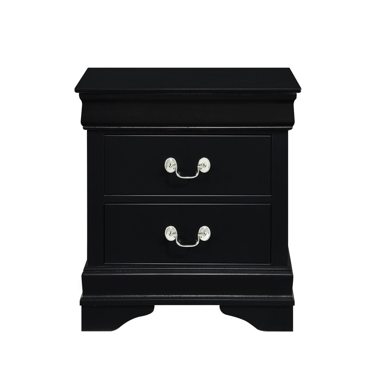 Homelegance Nightstand Mayville Black 2147BK-4