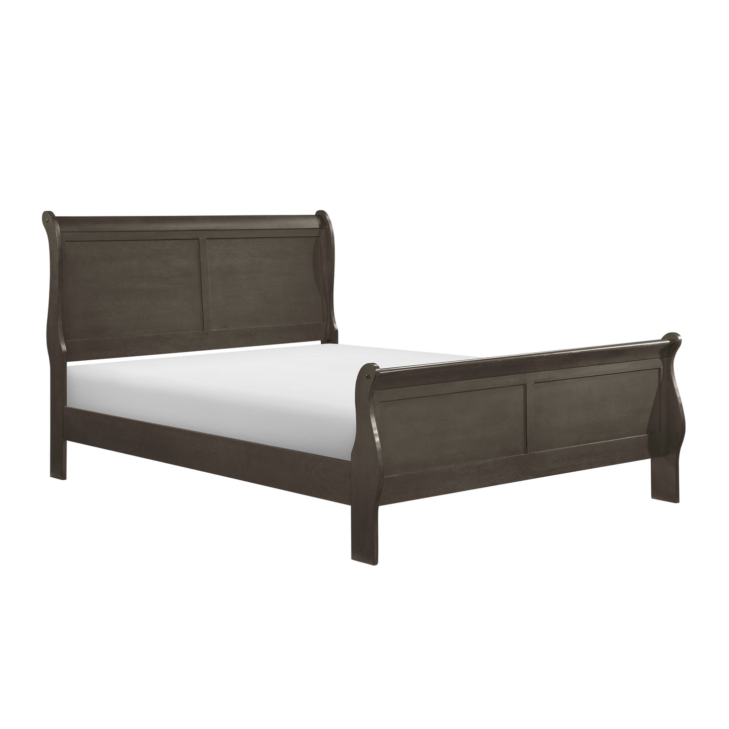 Homelegance Queen Bed Mayville Stained Gray Timeless Elegance 2147SG-1