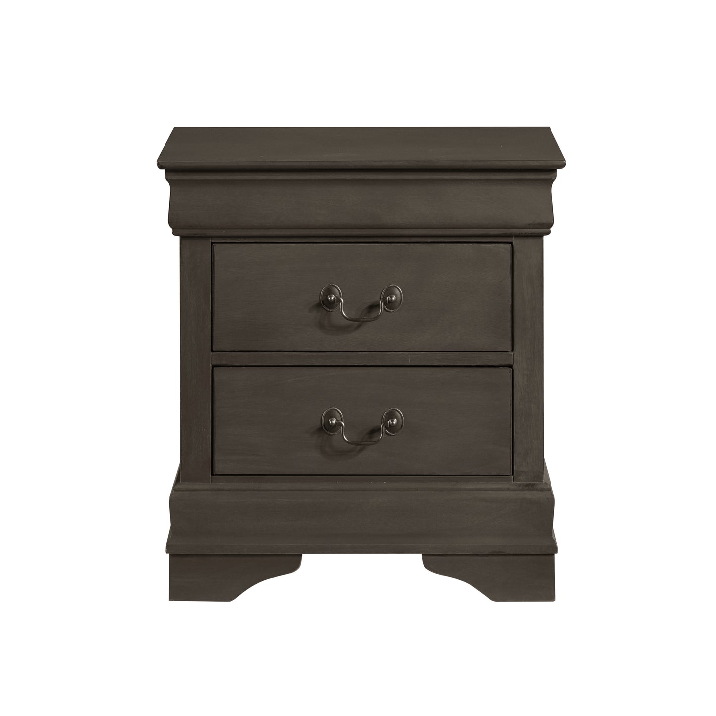 Homelegance Mayville Nightstand in Stained Gray Finish 2147SG-4