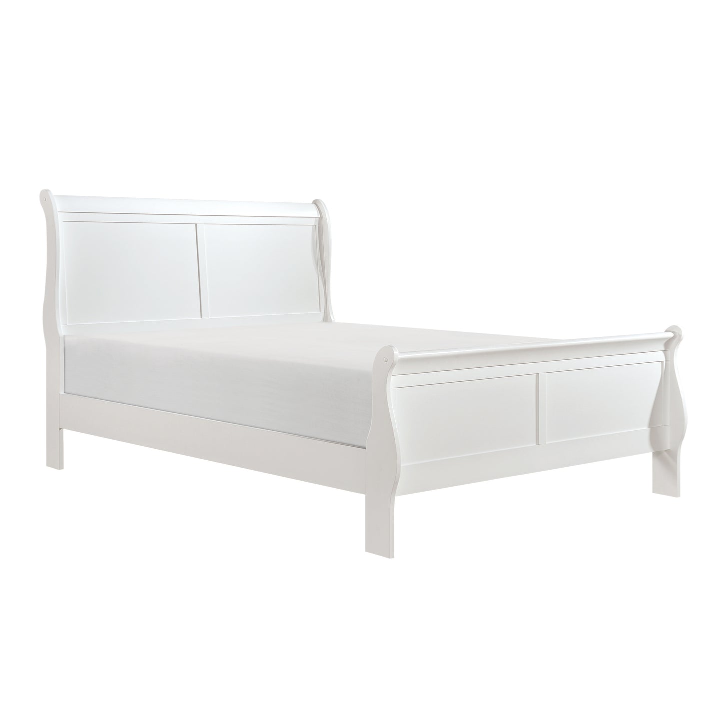 Homelegance Queen Bed Mayville White Finish Timeless Elegance 2147W-1