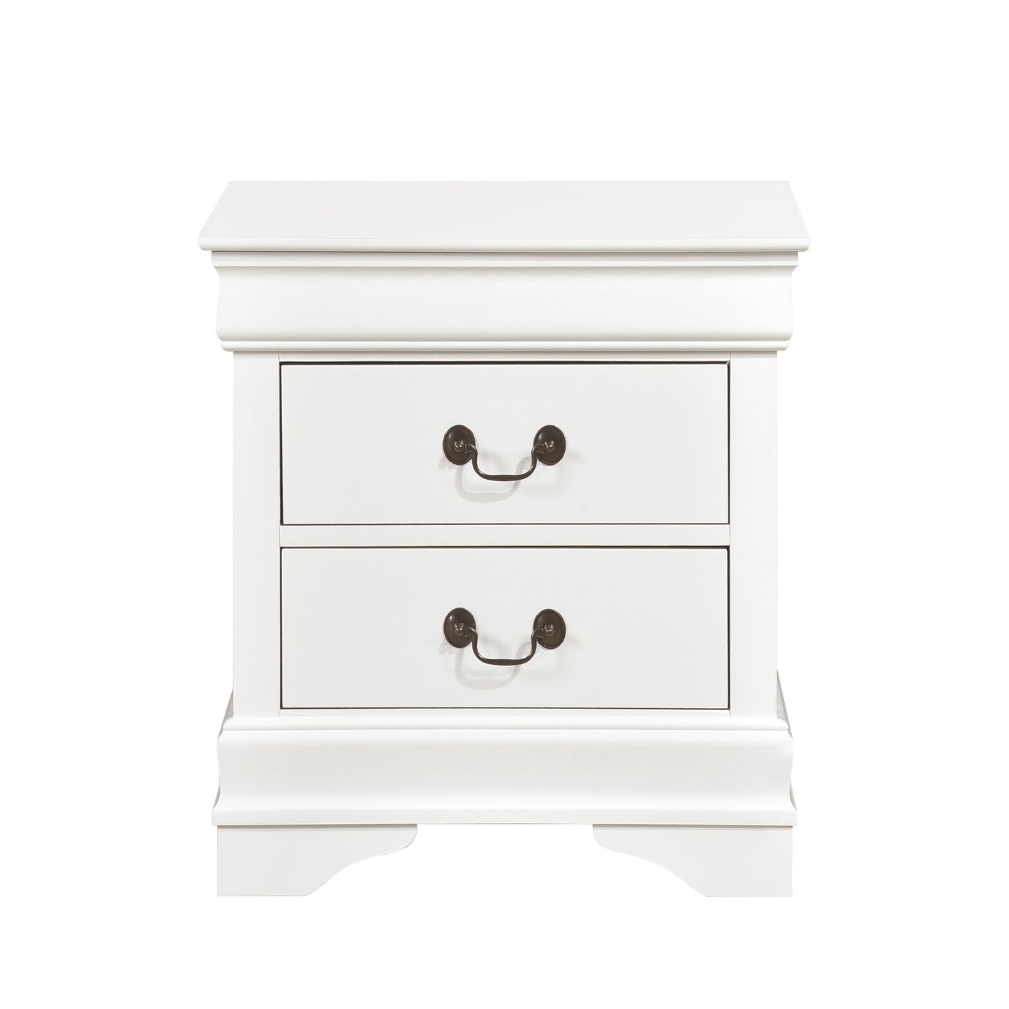 Homelegance Nightstand Mayville White 2147W-4 Timeless Elegance and Functionality