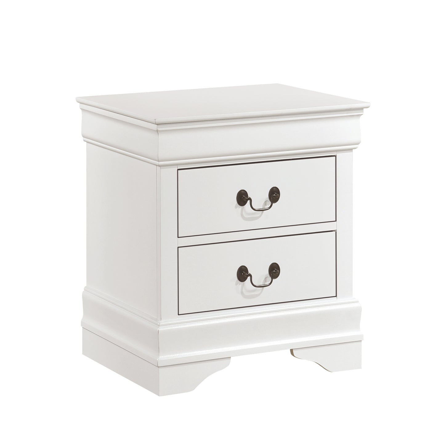 Homelegance Nightstand Mayville White 2147W-4 Timeless Elegance and Functionality
