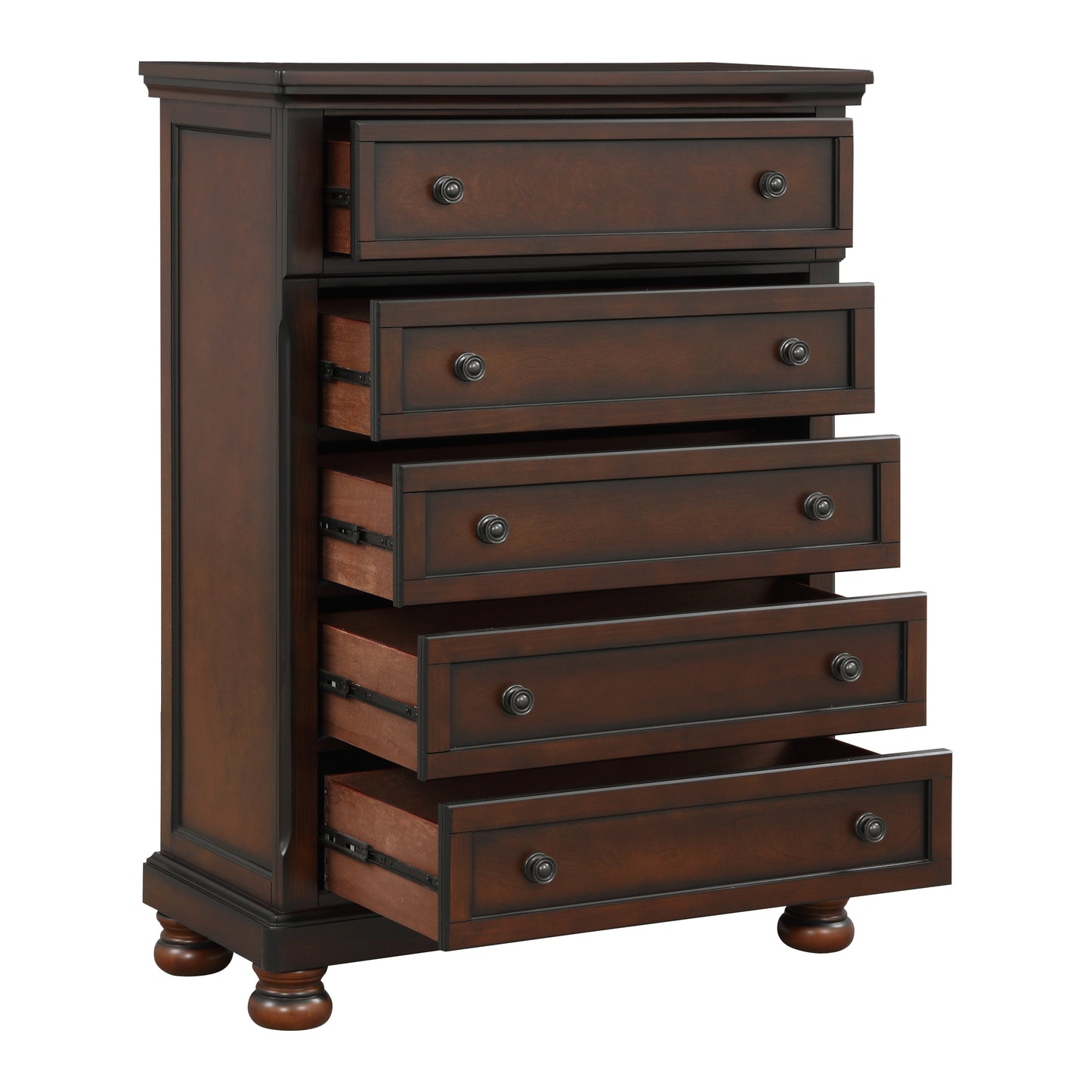 Homelegance Chest Cumberland Brown Cherry Finish Elegant Storage Solution 2159-9