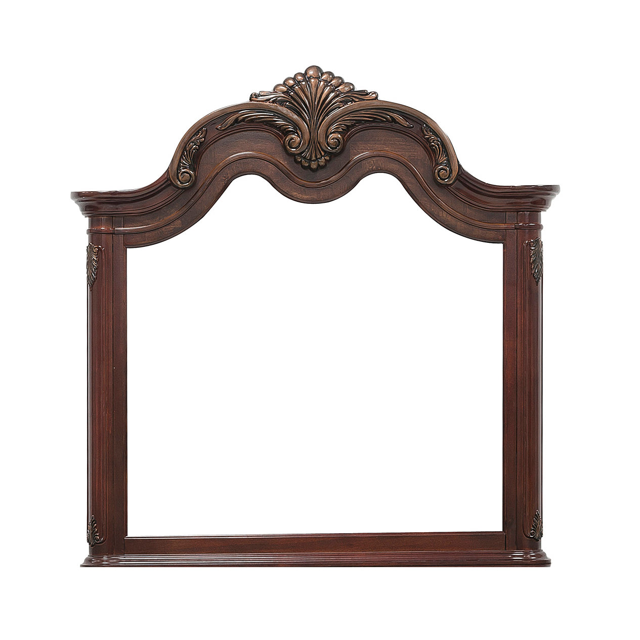 Homelegance Dresser Mirror in Rich Cherry Finish Deryn Park 2243-6