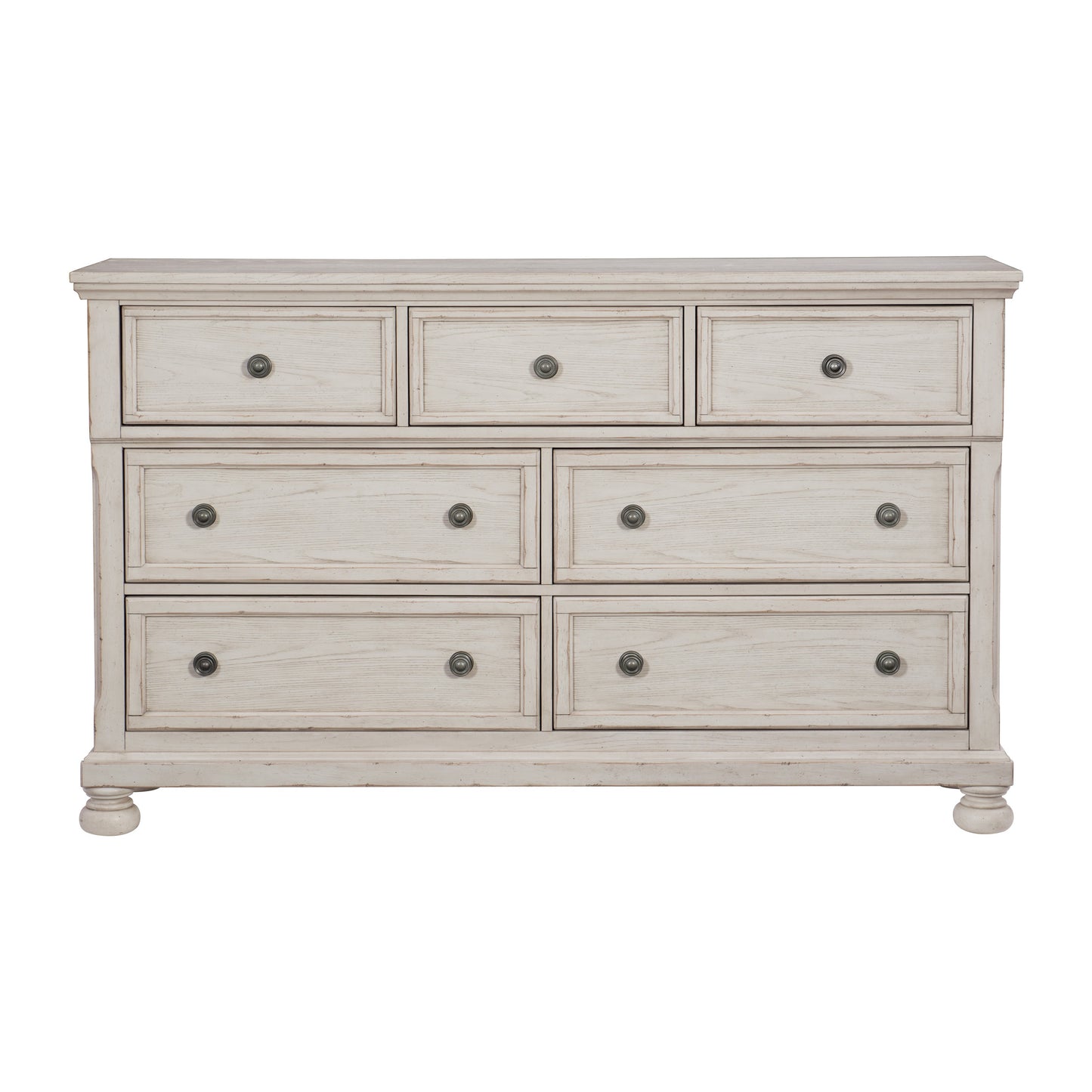 Homelegance Dresser Antique White Bethel Elegant Storage Solution 2259W-5