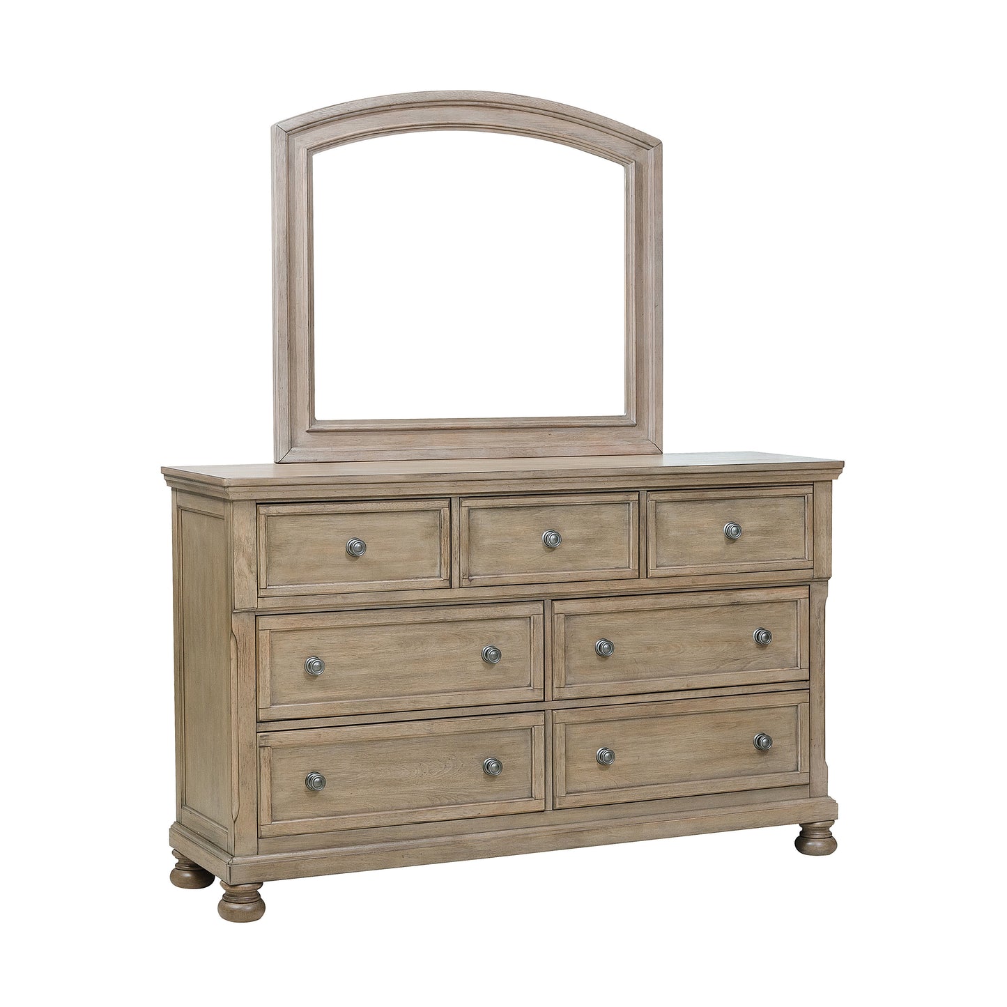 Homelegance Dresser Bethel Gray Finish Elegant Storage Solution 2259GY-5