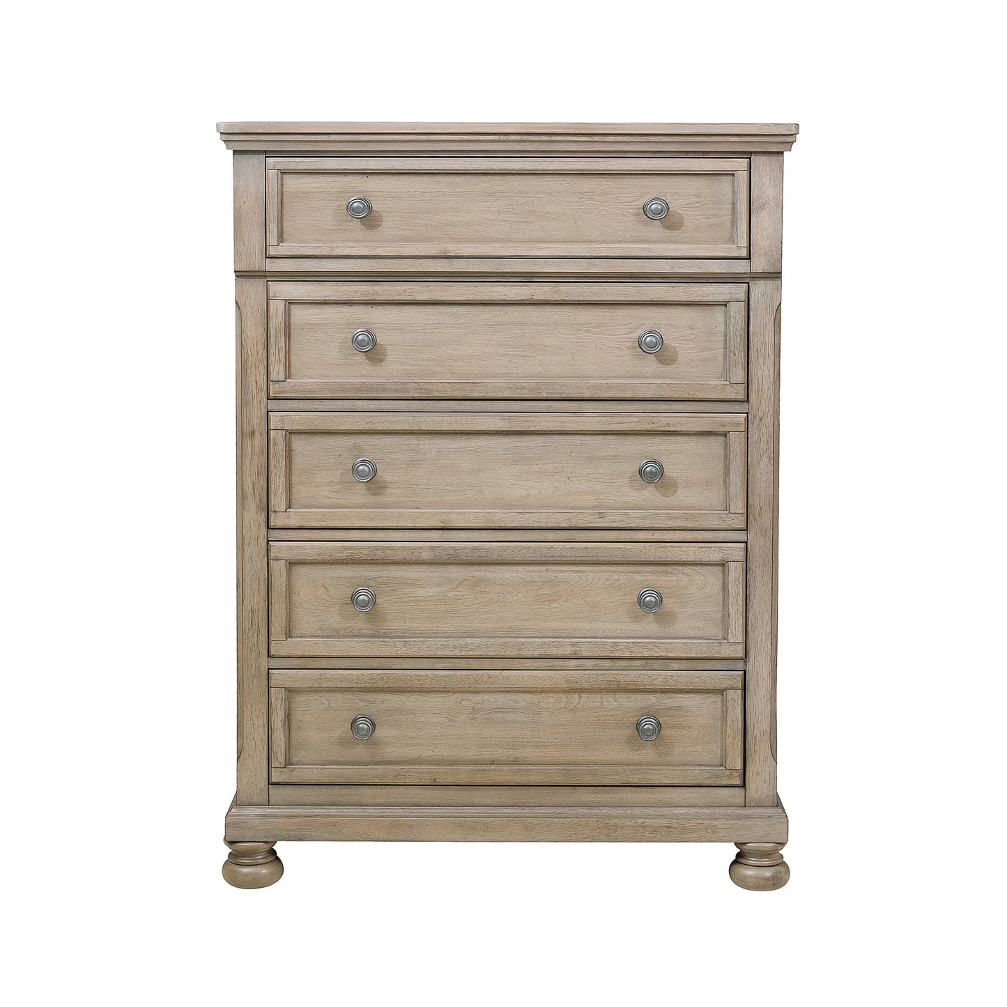 Homelegance Chest Bethel Gray Finish Elegant Design with Antique Pewter Knobs 2259GY-9