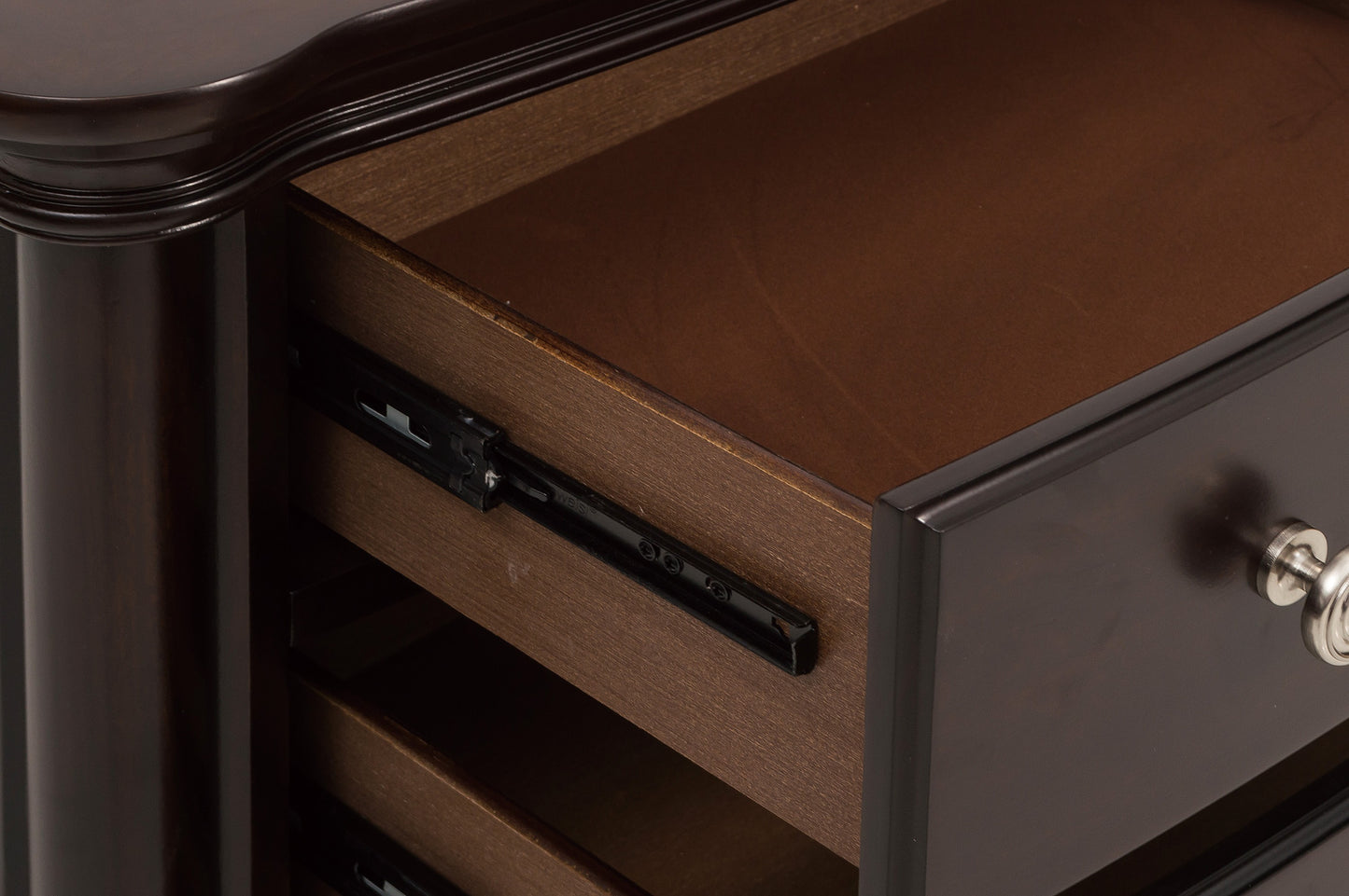 Homelegance Nightstand Marston Dark Cherry Finish Elegant Bedroom Piece 2615DC-4