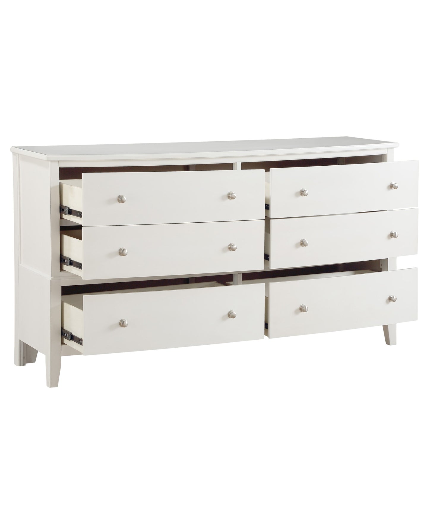 Homelegance Dresser Antique White Cotterill Design with Ample Storage 1730WW-5