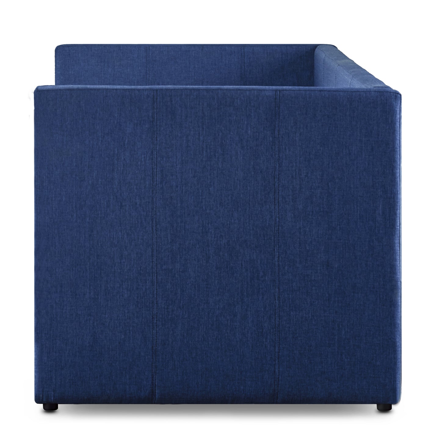 Homelegance Therese Daybed with Trundle Blue Fabric 4969BU