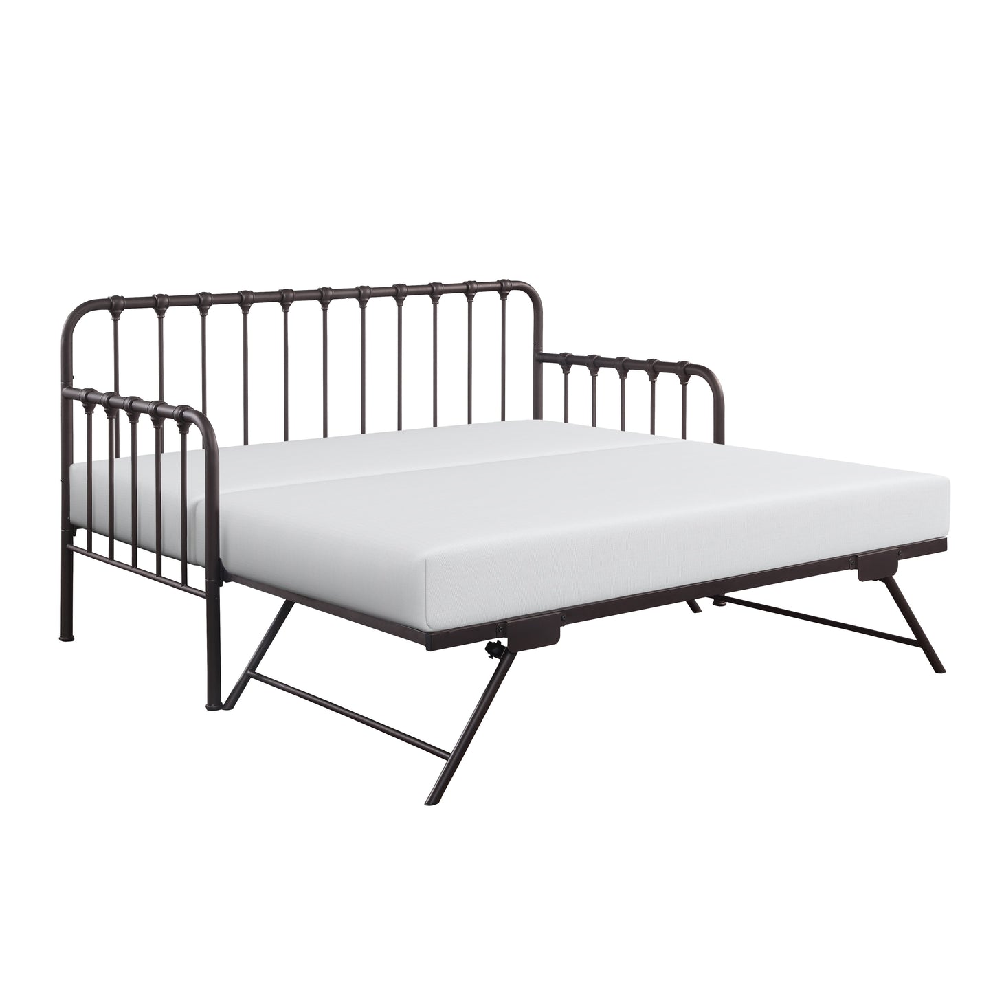 Homelegance Constance Daybed with Lift-up Trundle Dark Bronze 4983DZ-NT