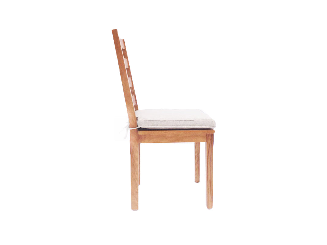 Modrest Lance Modern Ash Wood Dining Chair w/ Cushion