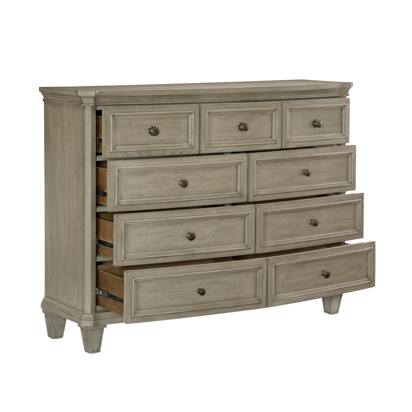 Homelegance Dresser Vermillion Gray Cashmere Sophisticated Design 5442-5