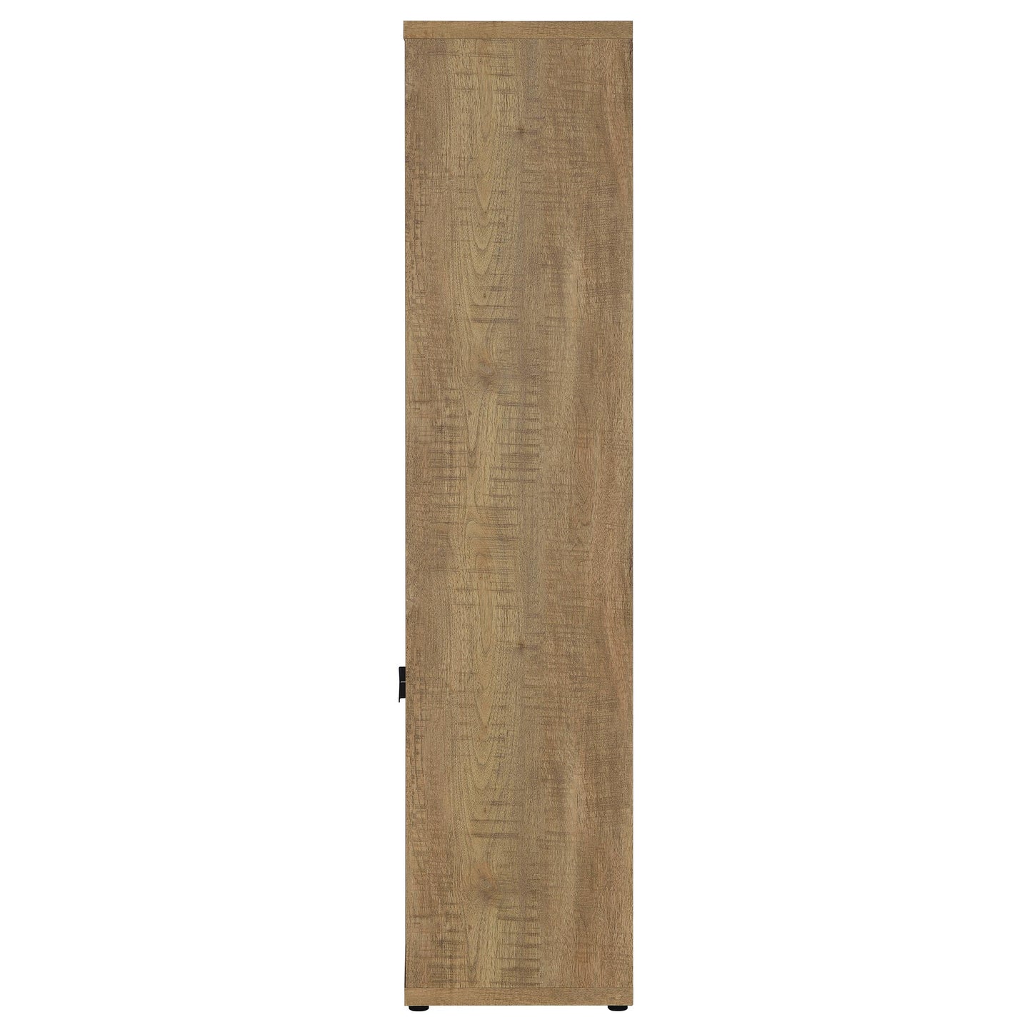 Tabby 3-shelf Engineered Wood Media Tower Mango