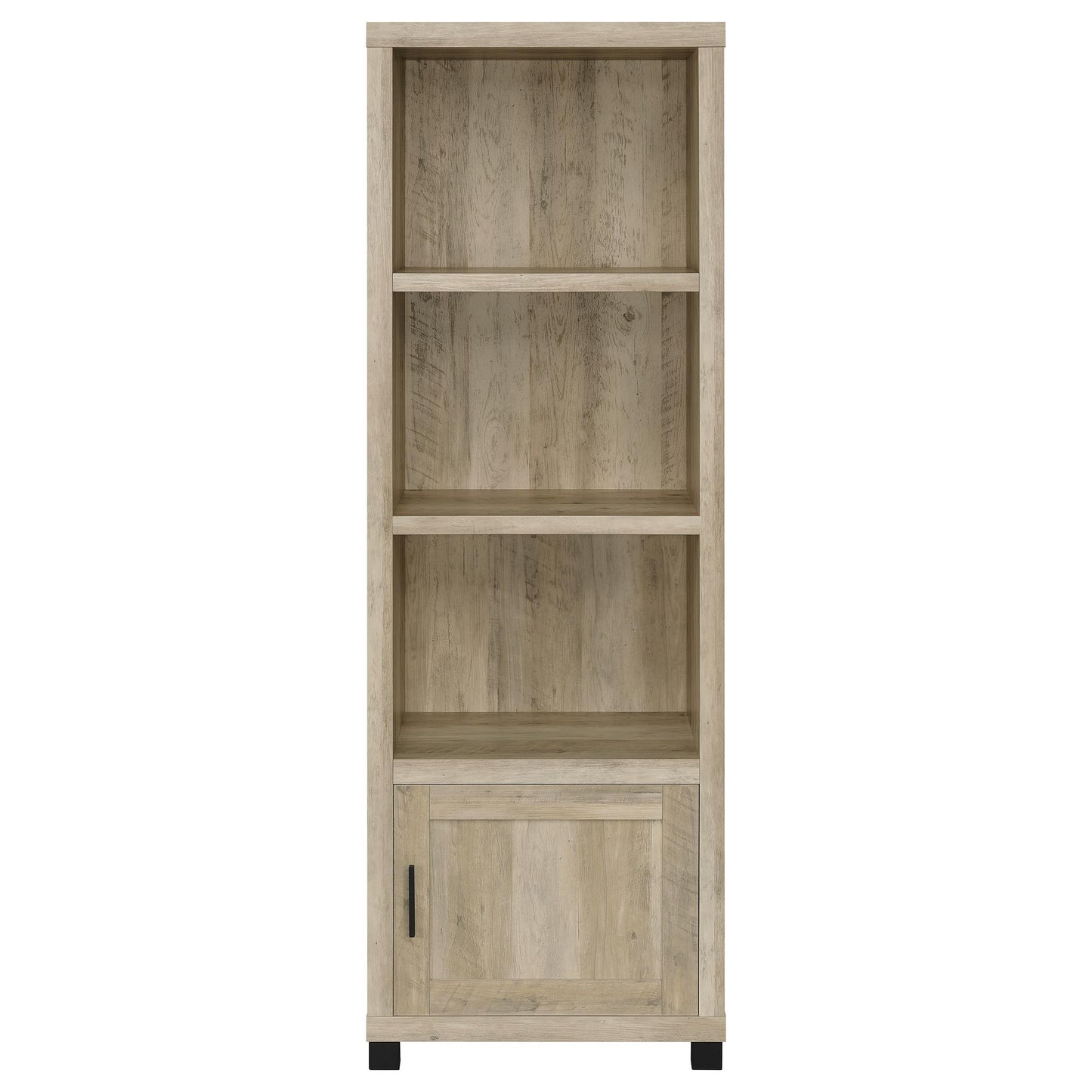 Sachin 3-piece 79" TV Entertainment Center Antique Pine