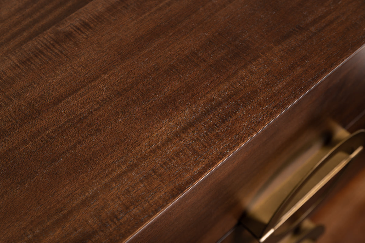 Modrest Selena Modern Acacia and Brass Dresser