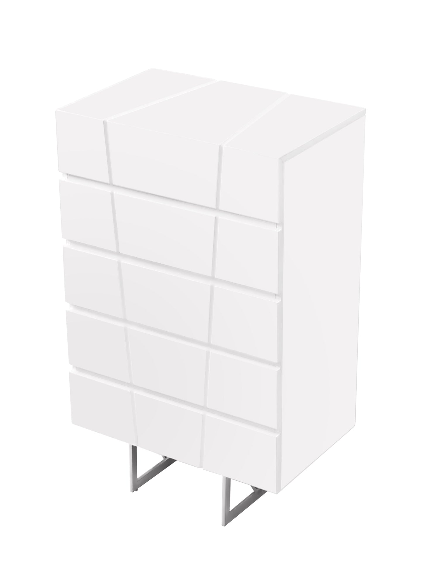 Modrest Chrysler Modern White Chest