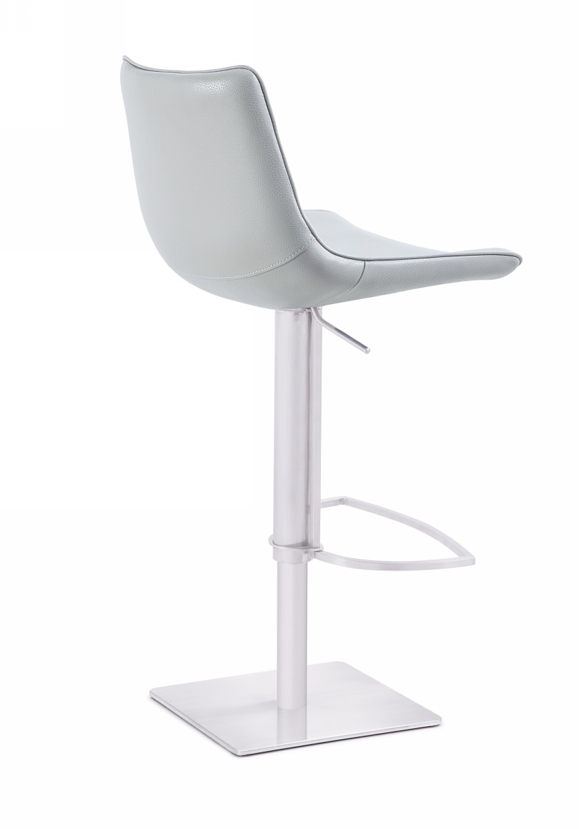 Modrest Manning Modern White Bar Stool