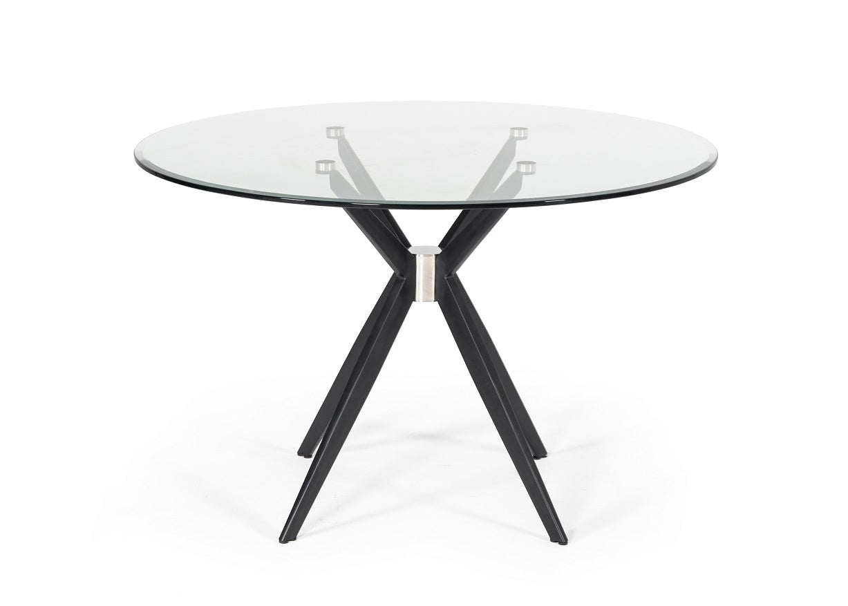 Modrest Dallas Modern Black Dining Table