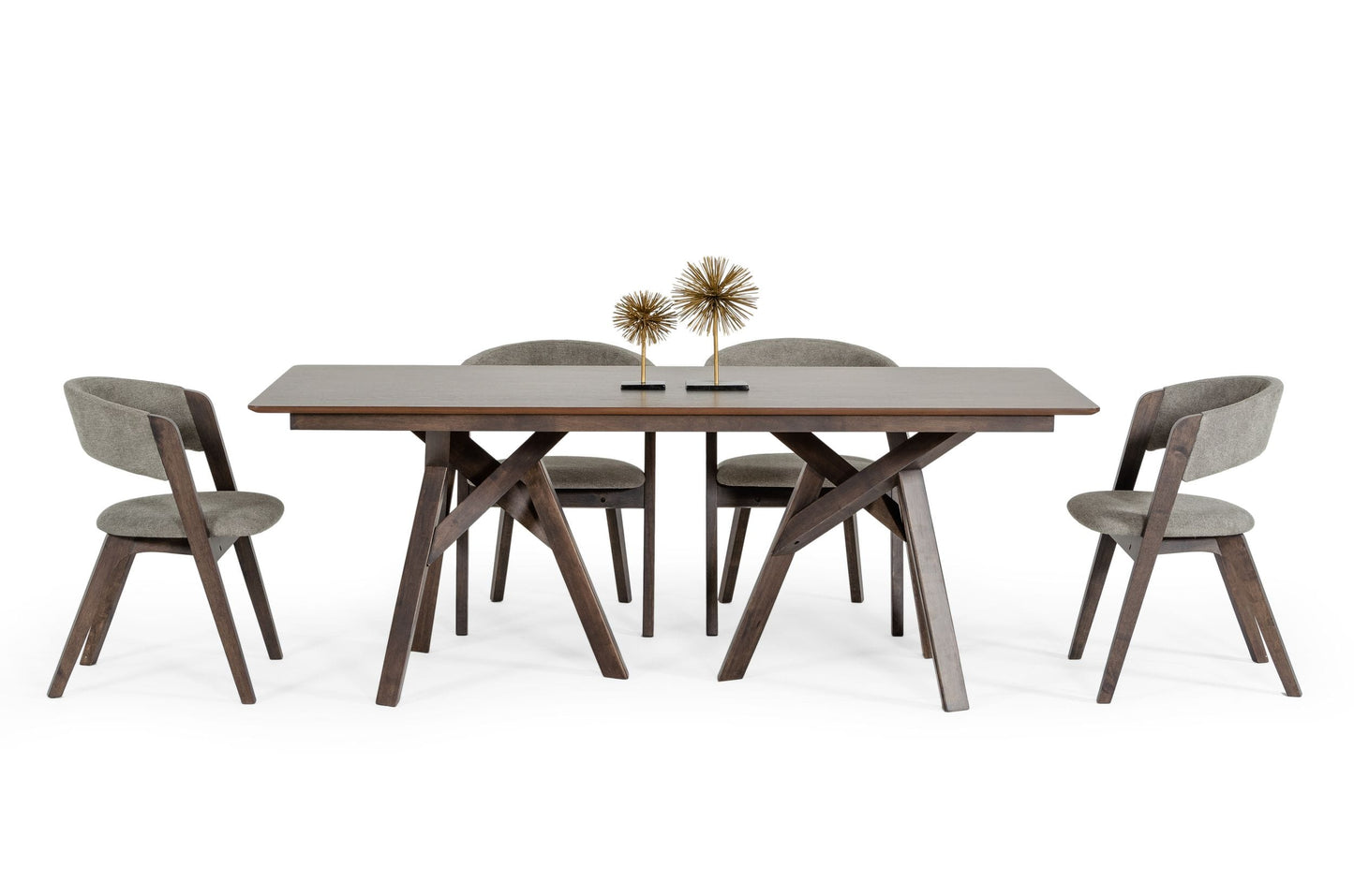 Modrest Grover Modern Dark Wenge Dining Table
