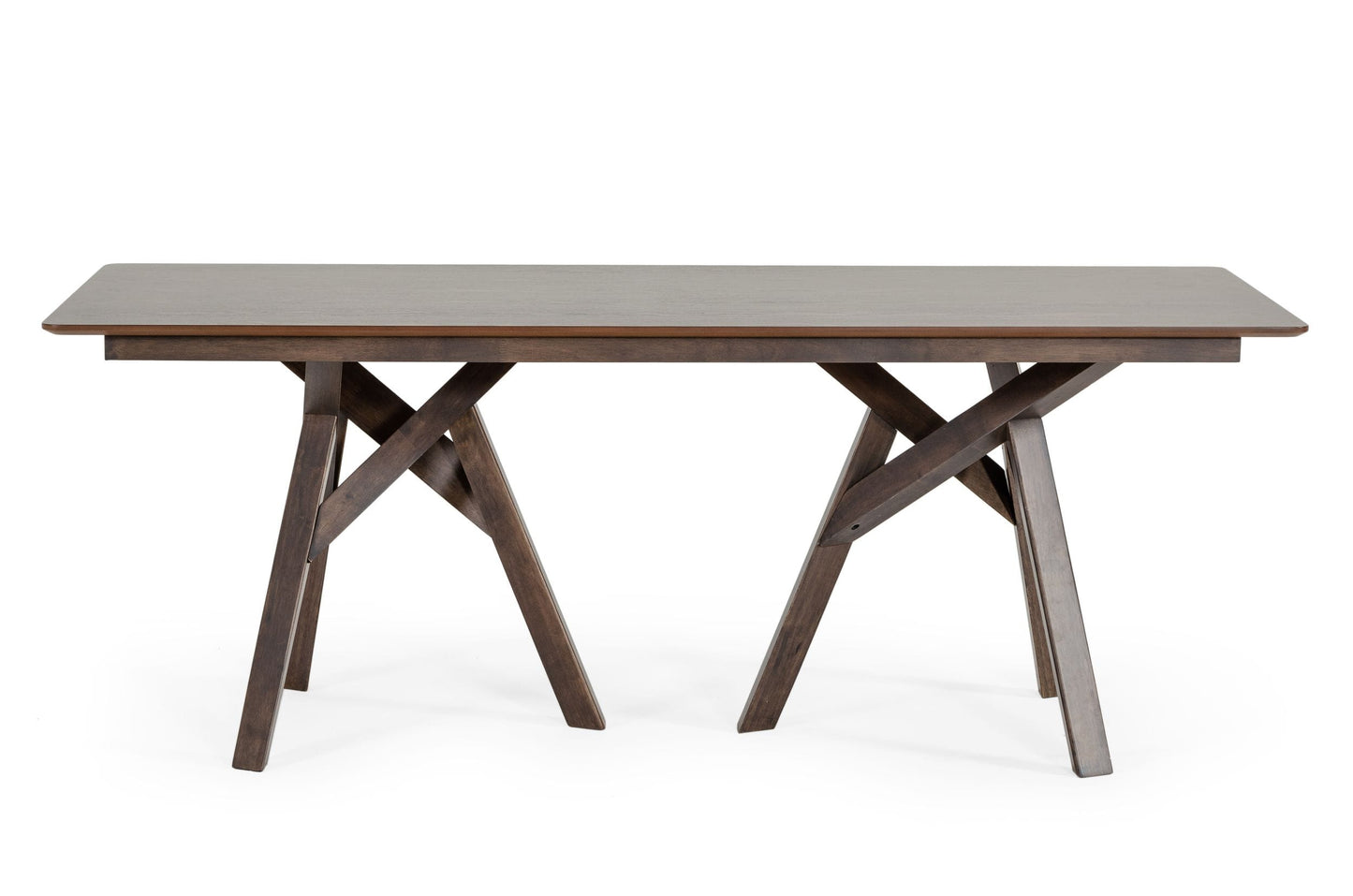 Modrest Grover Modern Dark Wenge Dining Table