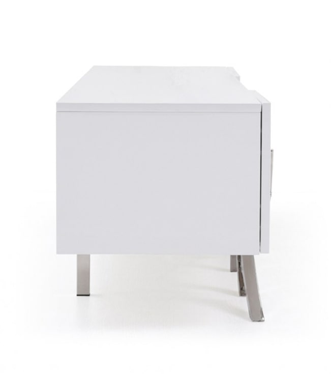 Modrest Legend 87"-Wide Modern White TV Stand