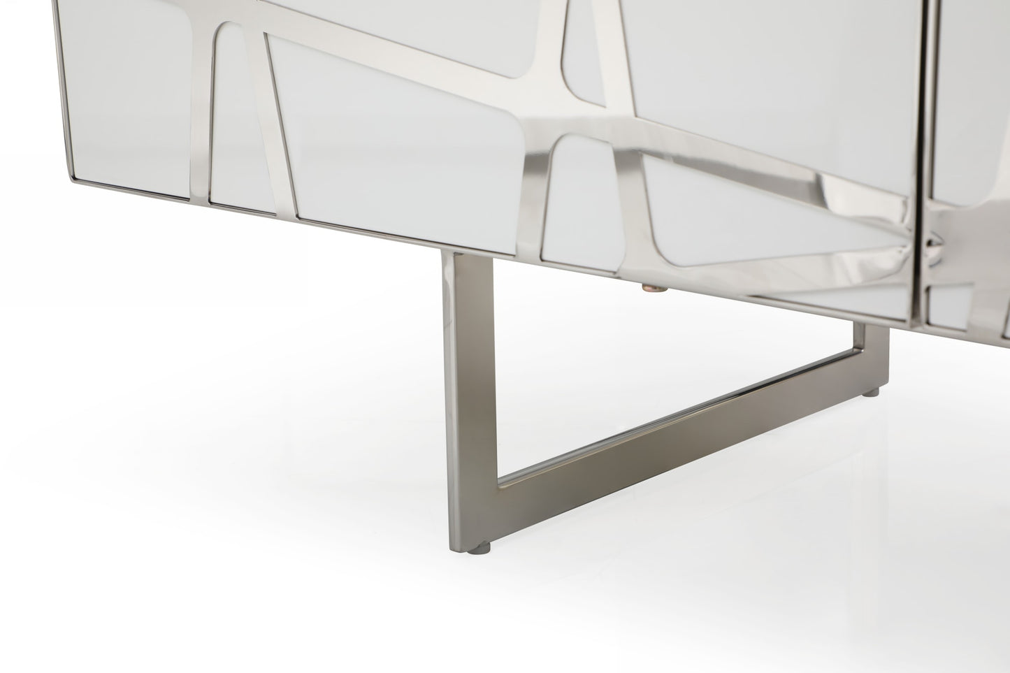 Modrest Kilson Modern White TV Stand