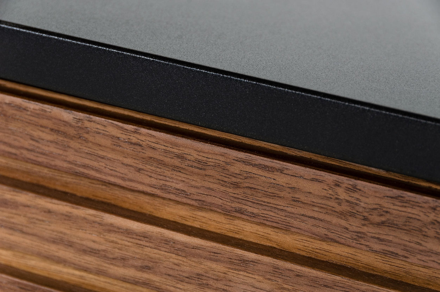 Modrest Maggie Modern Walnut and Grey Buffet