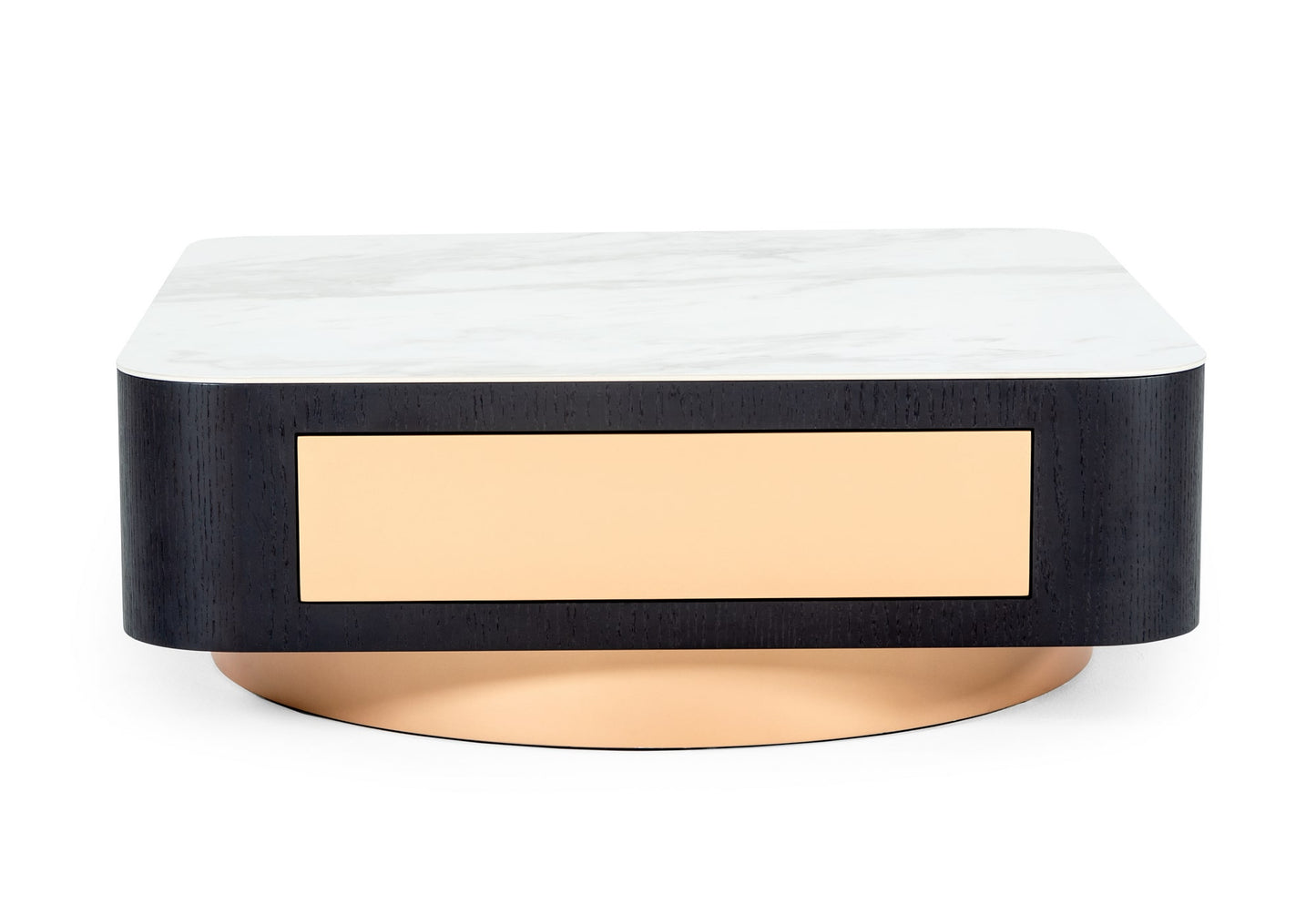 Modrest Peak Modern Black Oak Coffee Table