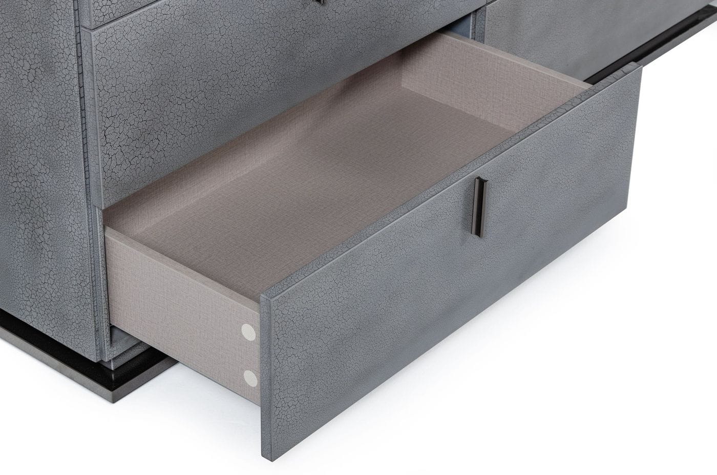 Modrest Buckley Modern Grey Crackle Dresser