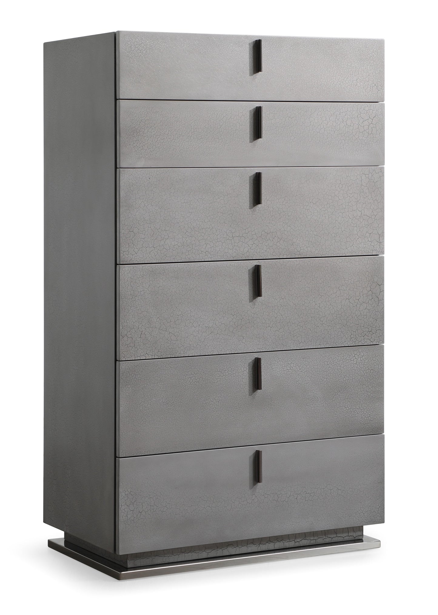 Modrest Buckley Modern Grey Crackle Chest