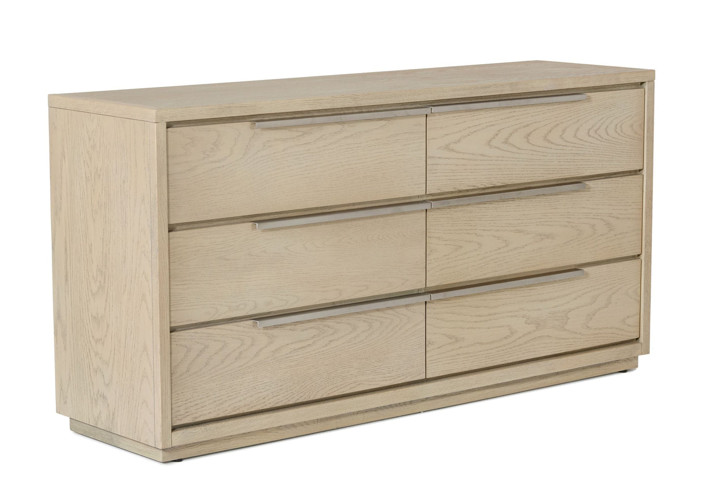 Modrest Samson Contemporary Grey and Silver Dresser