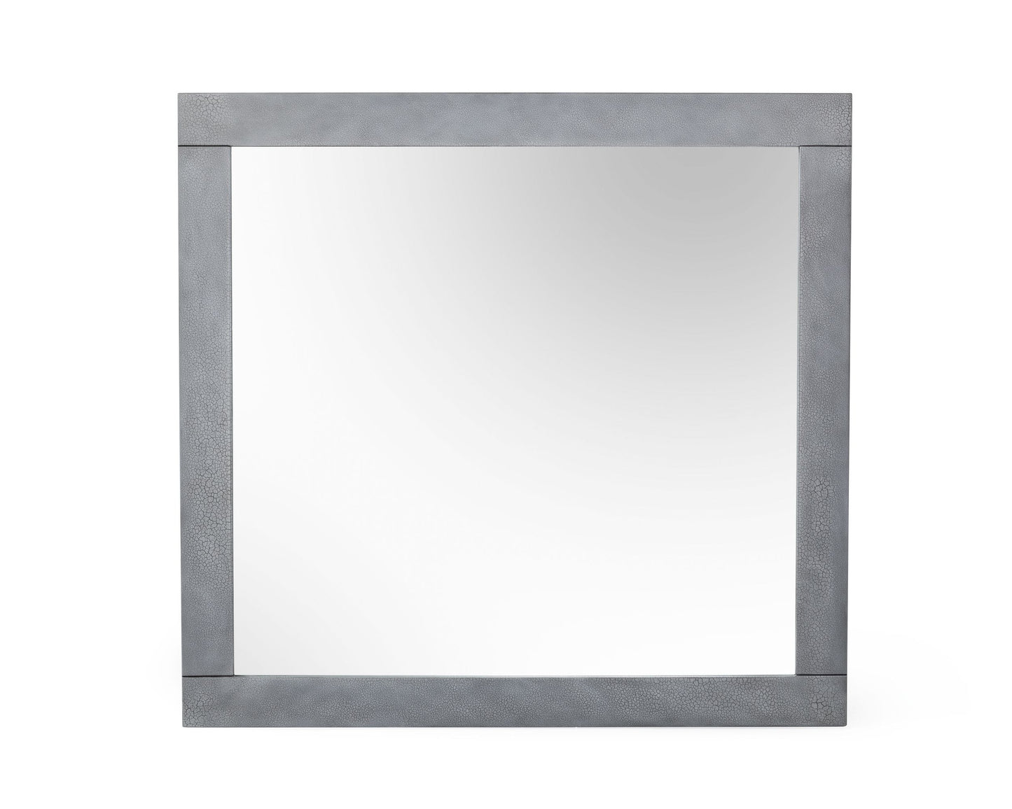 Modrest Buckley Modern Grey Crackle Mirror