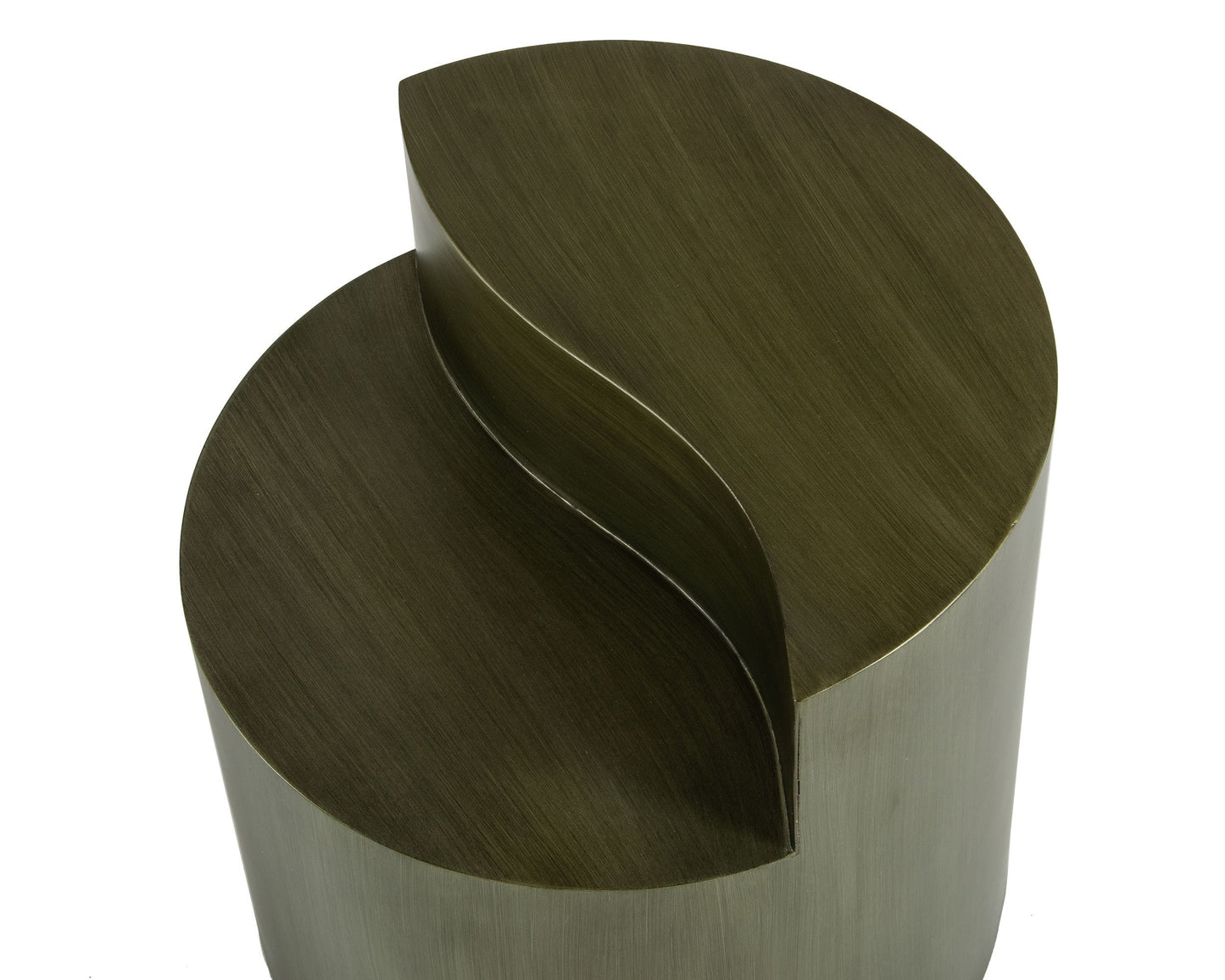 Modrest Avocet- Modern Grey End Table
