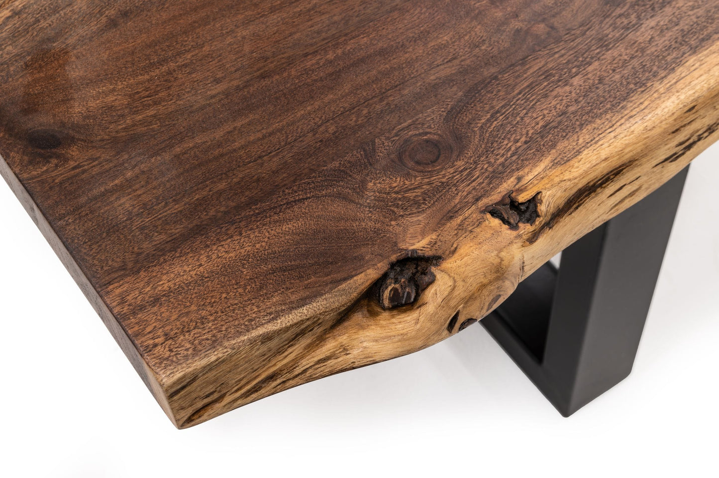 Modrest Taylor X-Large 102" Modern Live Edge Dining Bench
